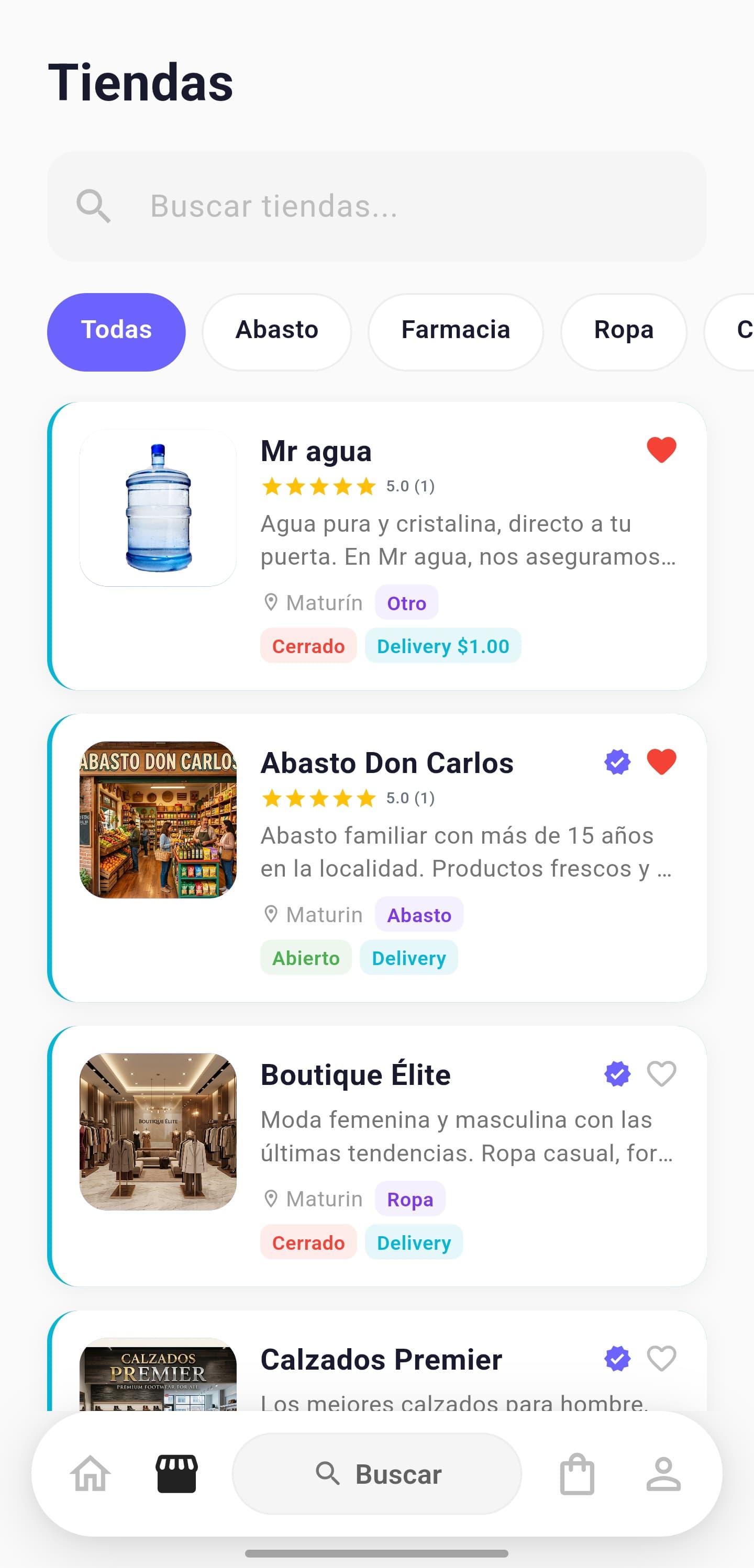 App cliente